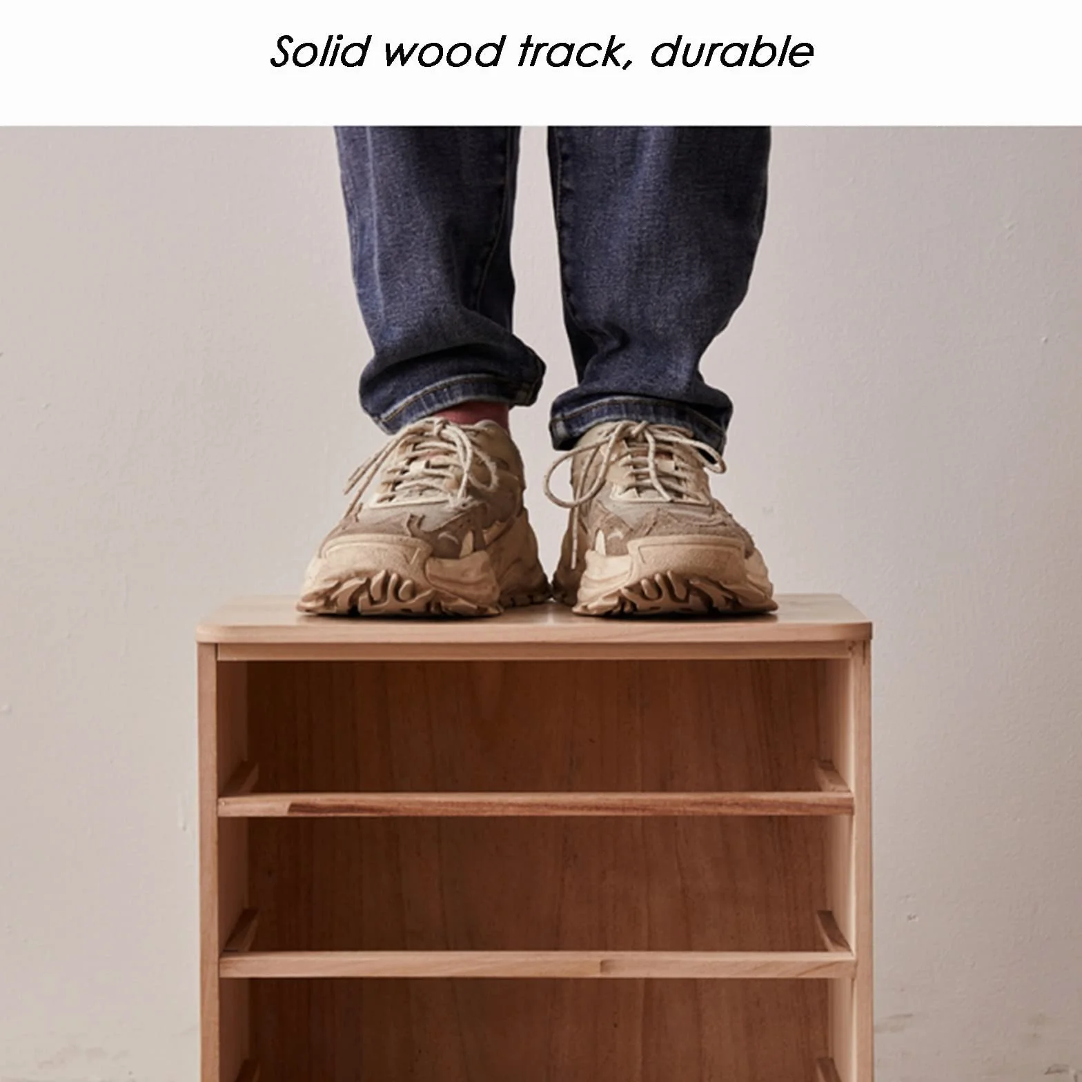 Organizador de escritorio de madera con cerradura multifuncional para oficina y hogar, caja de almacenamiento para organización de escritorio