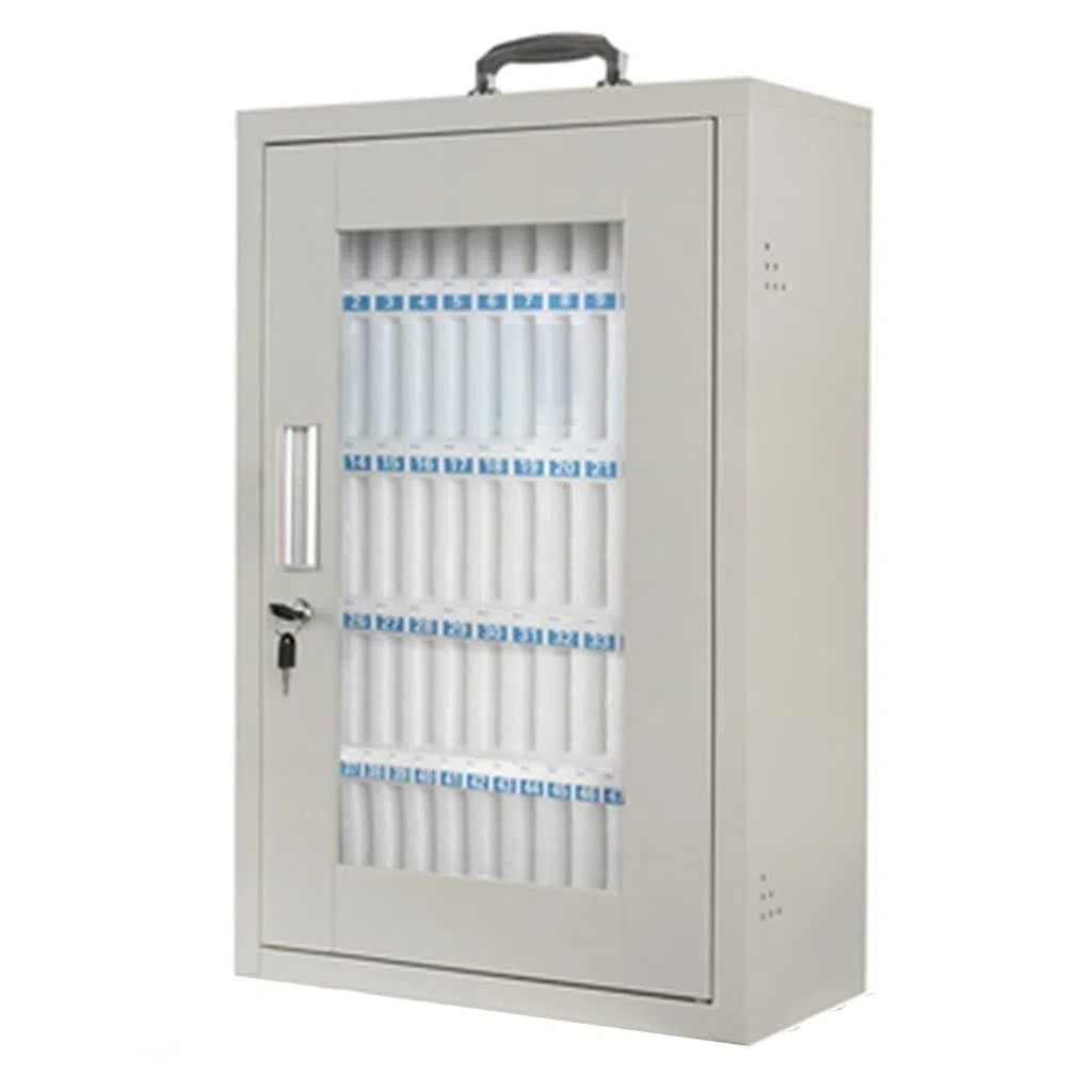 Caja Fuerte para teléfonos móviles con Cerradura, de Acero Inoxidable, para Almacenamiento en aulas, con Capacidad para 12 a 60 teléfonos, Ideal para reuniones y Eventos Escolares.