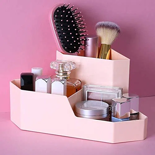 Organizadores de cosméticos Caja de Almacenamiento de Esquina de Escritorio, Caja de Almacenamiento de Maquillaje, contenedor de Control Remoto, Soporte para bolígrafo, taquilla de Escrito