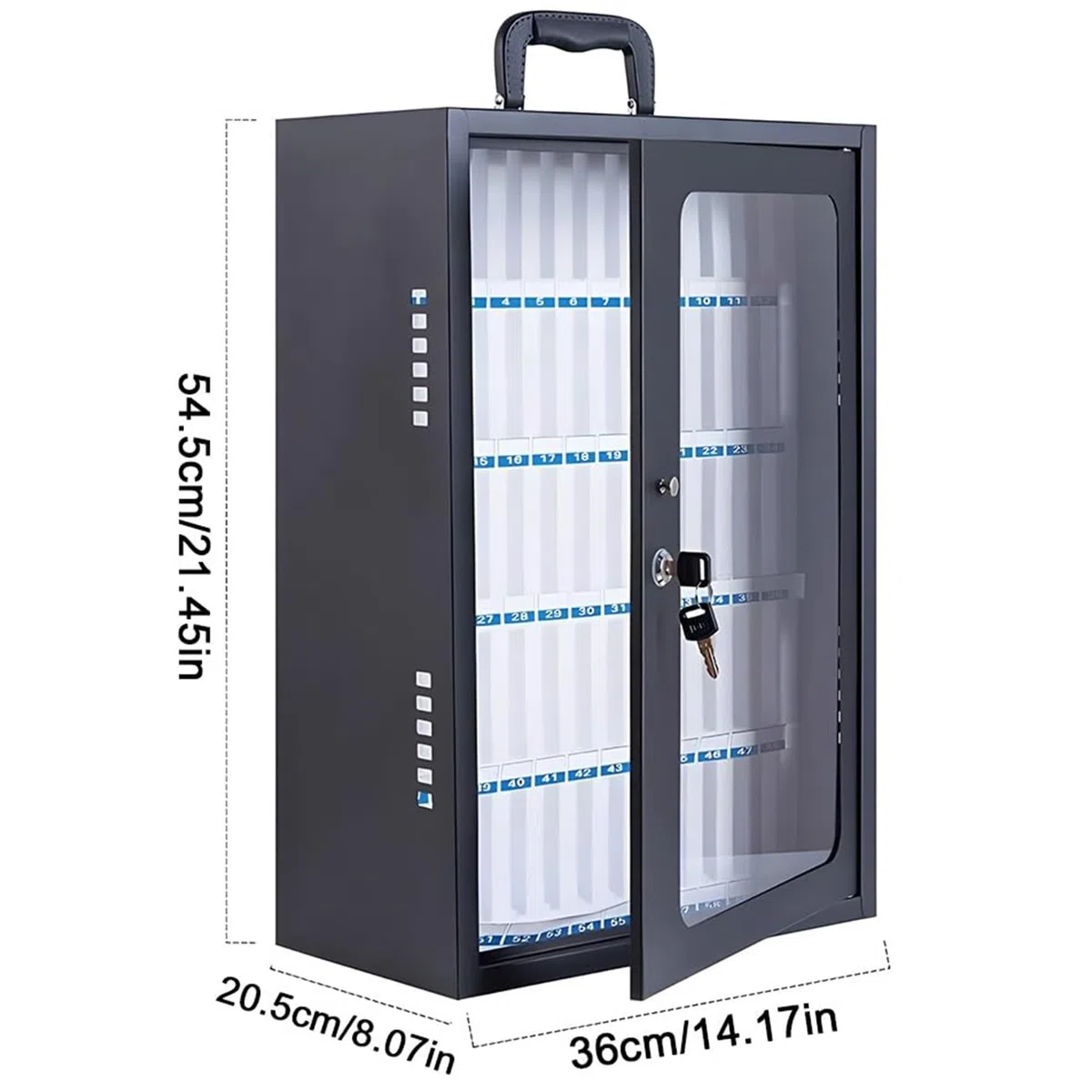 Caja de Almacenamiento para teléfonos celulares de Acero Inoxidable para Montaje en Pared, 60 Ranuras, solución Segura para aulas, Soporte para teléfonos celulares de Estudiantes, gabinete d