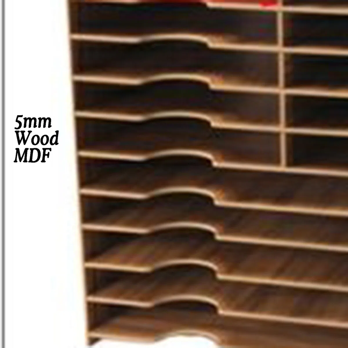 Organizador De Clasificación De Archivos, Clasificador De Papel De Madera,Estantería De Escritorio For Estudiantes, Casillero De Papel For El Hogar, El Aula, La Oficina, La Escuela(Golden Oak)