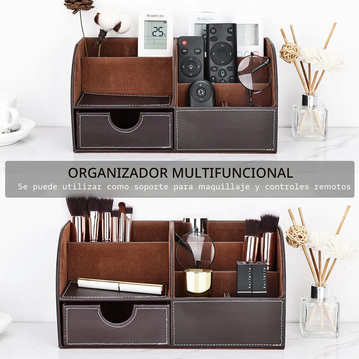 KINGFOM Multifunzionale Organizador de escritorio/Portalápices/Sistema de Escritorio/Organizador de Oficina